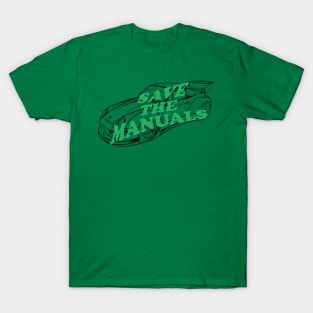 SAVE THE MANUALS INVERTED T-Shirt